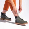 Lederstiefeletten für Frauen – Modell A182