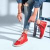 Lederstiefeletten für Frauen – Modell A211