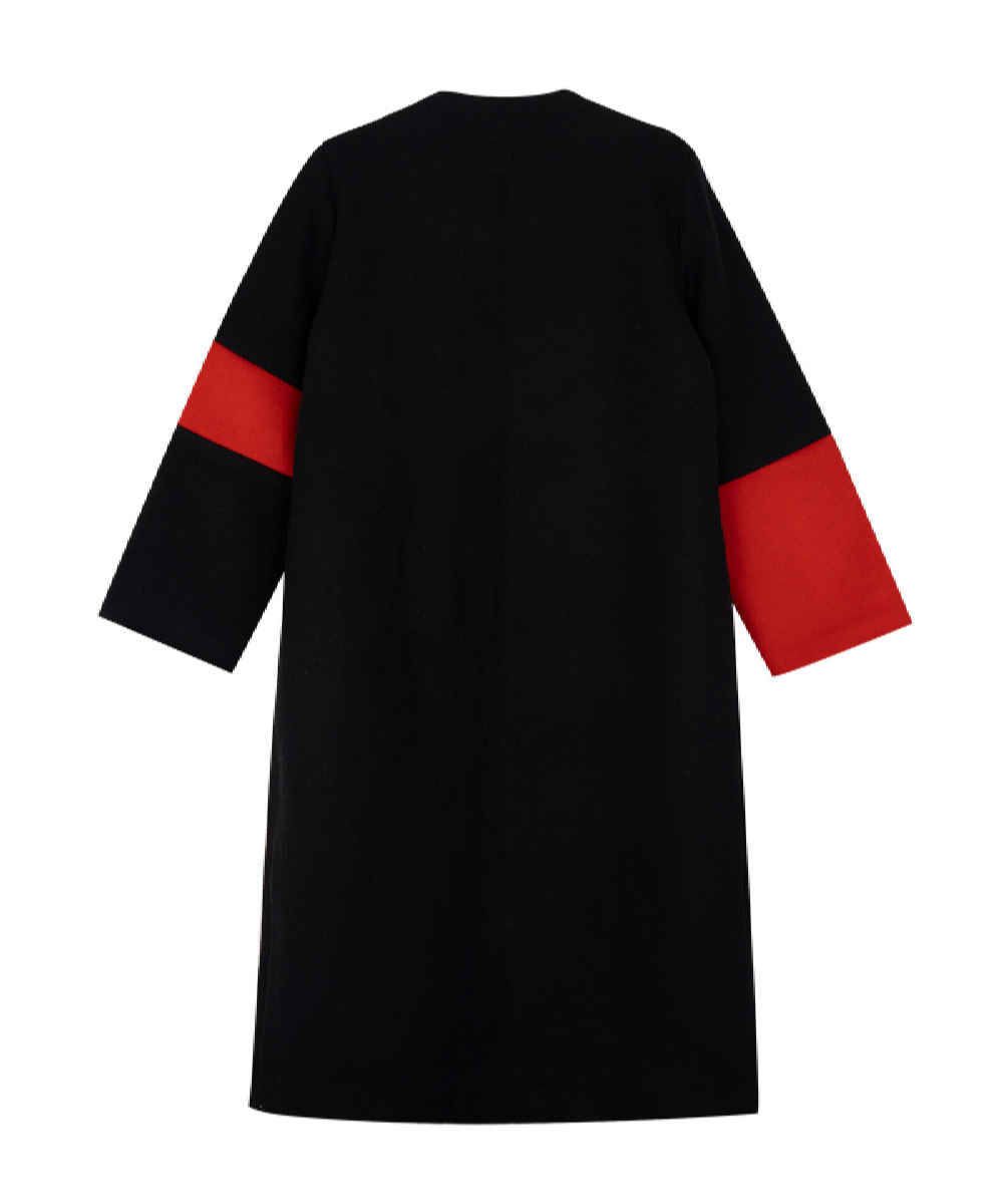 Zweireihiger Baumwollmantel für Damen – 36901