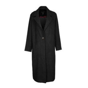 Zweireihiger Baumwollmantel für Damen – 57776