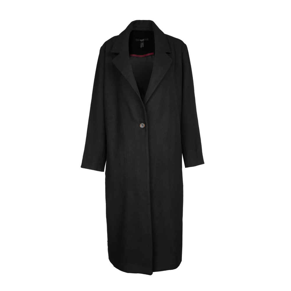 Zweireihiger Baumwollmantel für Damen – 57776