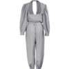 Fashion Jumpsuit mit seitlichem Gürtel für Frauen Maya
