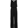 Fashion Jumpsuit in Grün mit weitem Bein für Frauen Dina