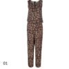 Floral Jumpsuit mit seitlichem Gürtel für Frauen Bita