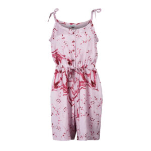 Lässiger Floraler Overall-Romper für Frauen mit kurzen Beinen Forogh