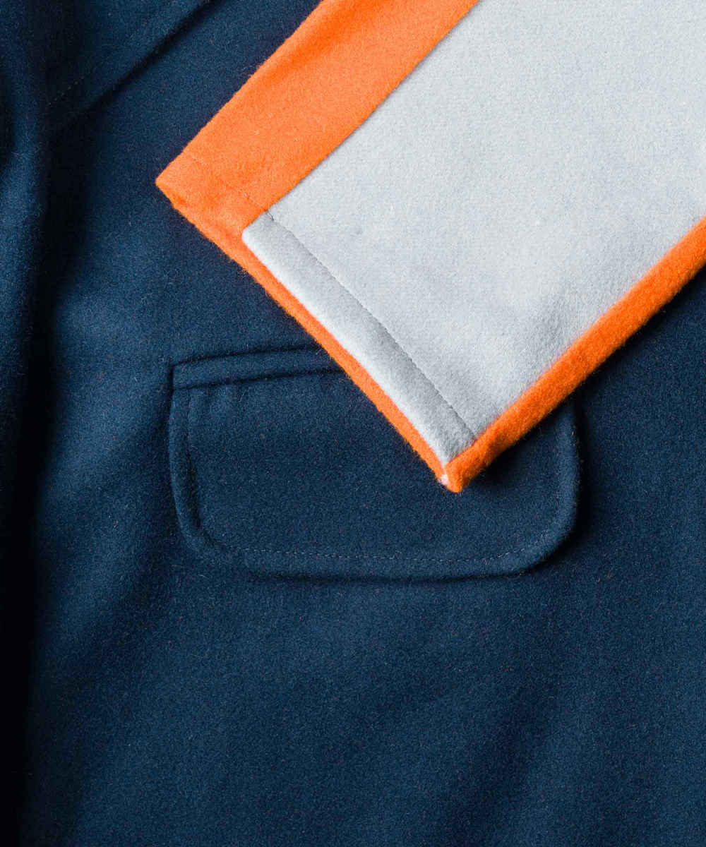 Zweireihiger Baumwollmantel für Damen – Premiumqualität