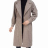 Zweireihiger Wollmantel für Damen – 37331