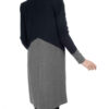 Zweireihiger Wollmantel für Damen – 37505