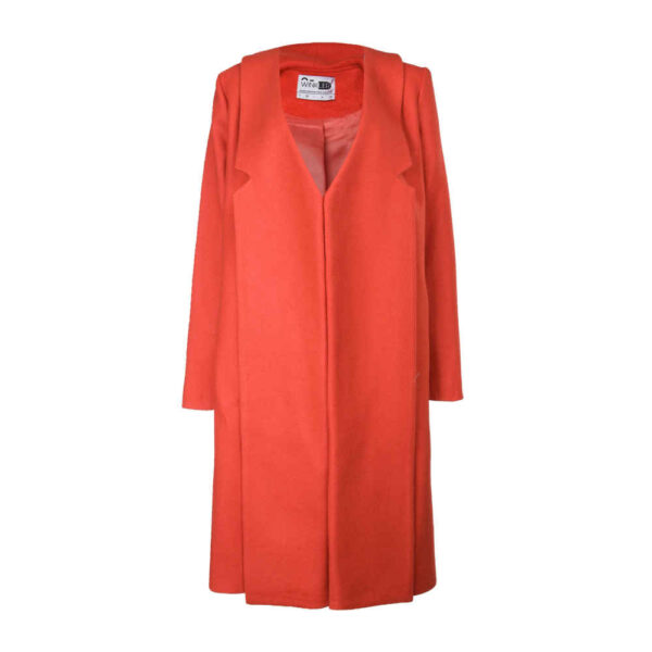 Zweireihiger Baumwollmantel für Damen – Stilvoll & Bequem