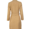 Winter-Baumwoll-Wickelmantel mit Gürtel für Damen – Funktional & Modisch