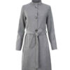 Winter-Baumwoll-Wickelmantel mit Gürtel für Damen – Funktional & Modisch