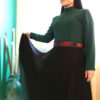 Damen Dervisch-Tanzkleid-Set – Elegant & Praktisch