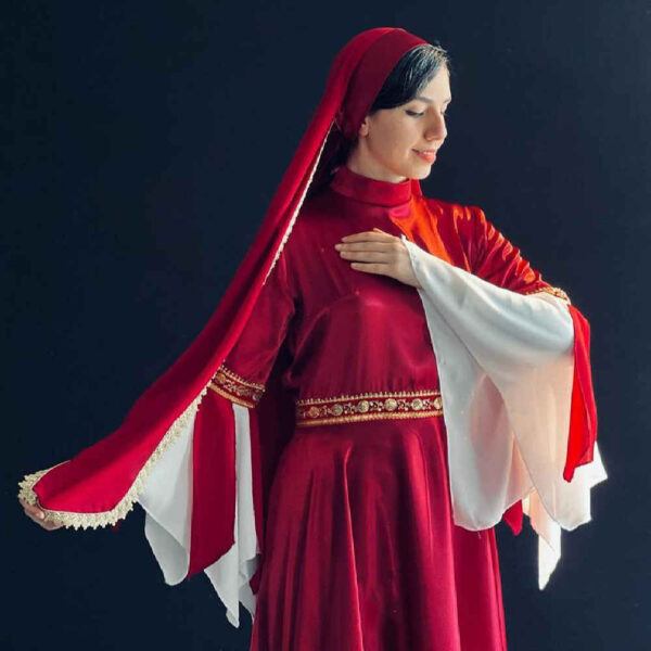 Damen Sufi-Wirbel-Tanzkleid-Set – Klassisch & Stylisch