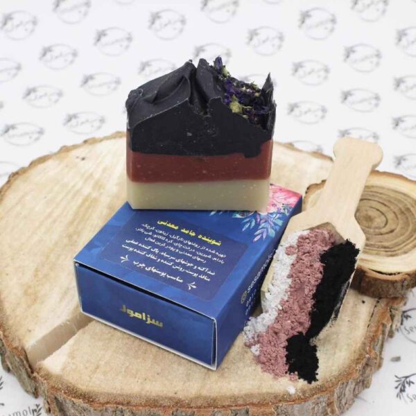 Natürliche Seifenbar für fettige Haut mit Mineralien (x6)