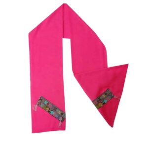 Balochi Bestickter Schal für Frauen Rosa