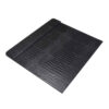 Schwarzes Leder-Schreibtischset - 10-teiliges Set