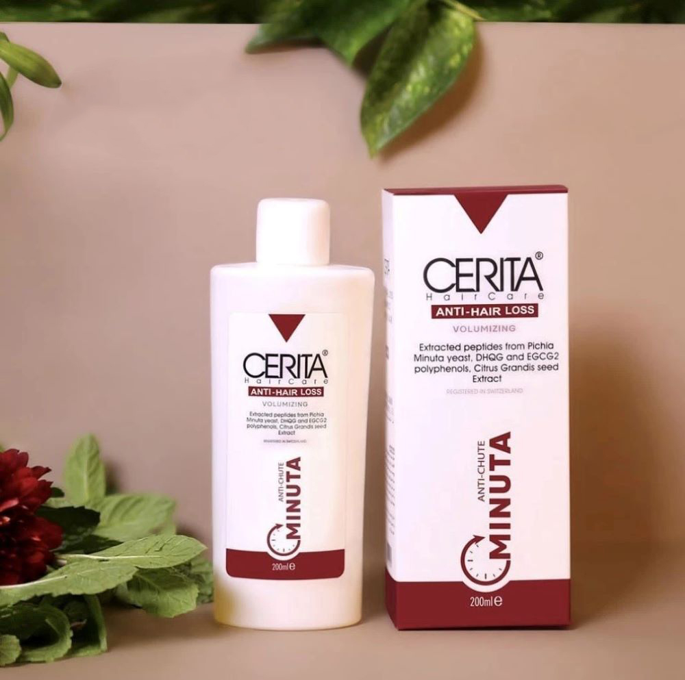 Cerita Anti-Haarausfall Minuta Shampoo – Fördert Haarwachstum, Stärkt die Haarwurzeln (Packung mit 2)