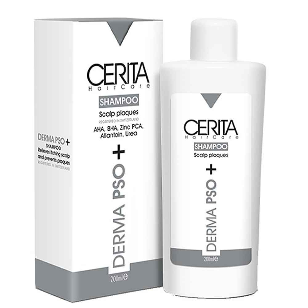 Cerita Derma Psoriasis Kopfhaut Shampoo – Lindert Schuppen & Juckreiz (Packung mit 2)