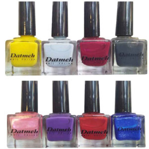 Halal-Nagellack Glitzer & Glänzende Oberfläche und Atmungsaktive Rosaline (8x)