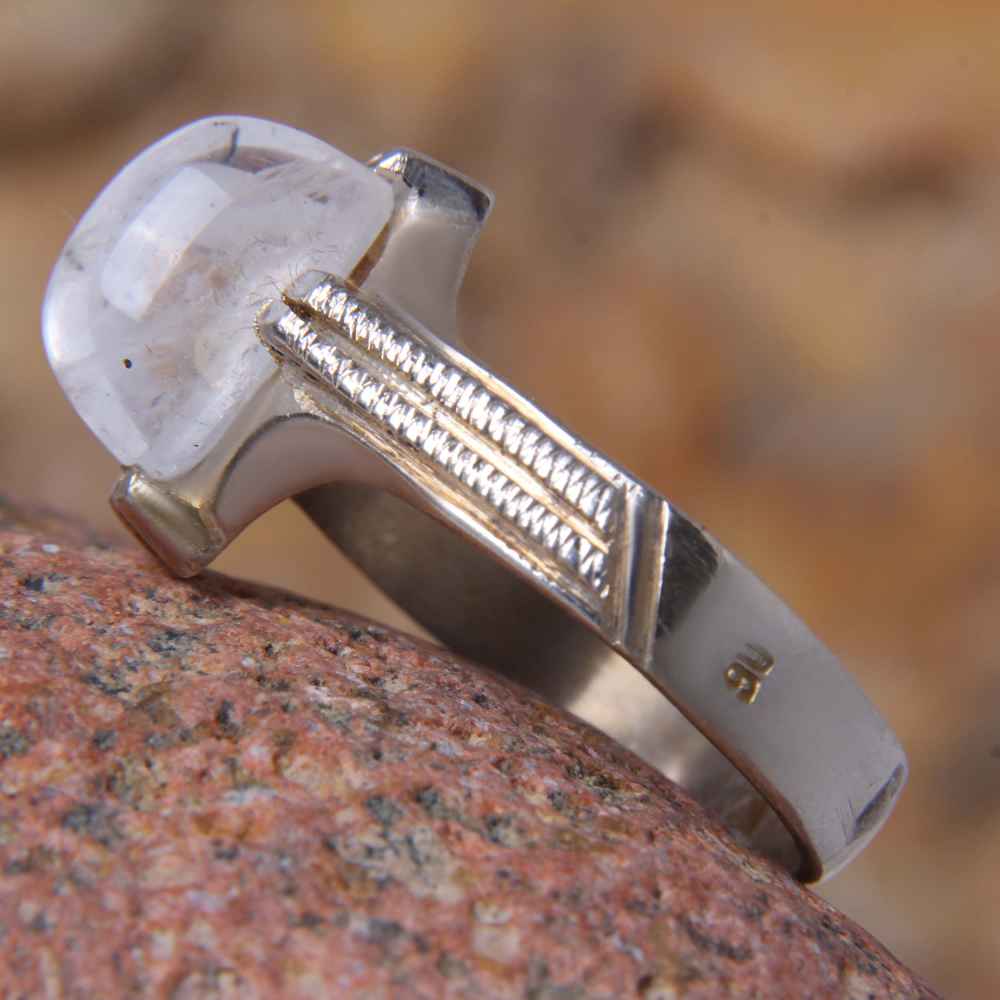 Persischer Dur-e Najaf Silberring für Herren Eleganz Bahman