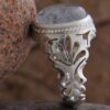 Persischer Dur-e Najaf Silberring für Herren Eleganz Sepehr