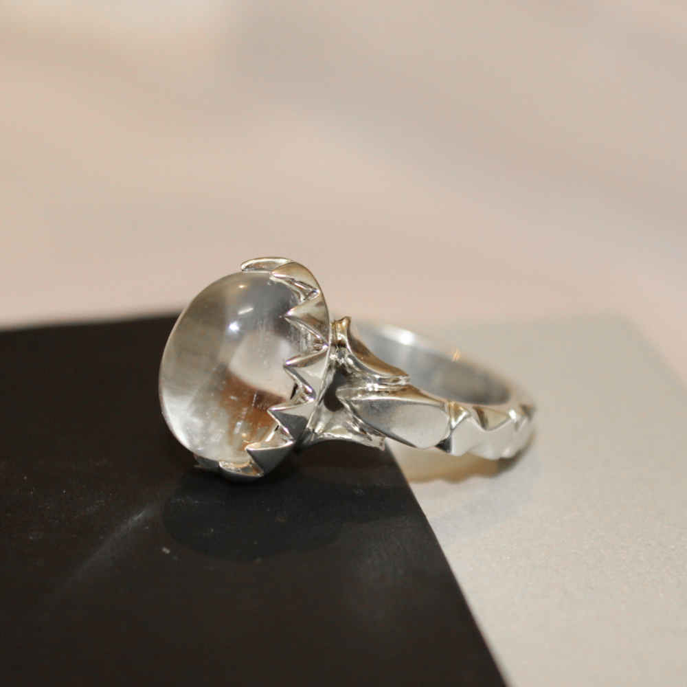 Dur-e Najaf Silberring für Herren Verlobung Vahab