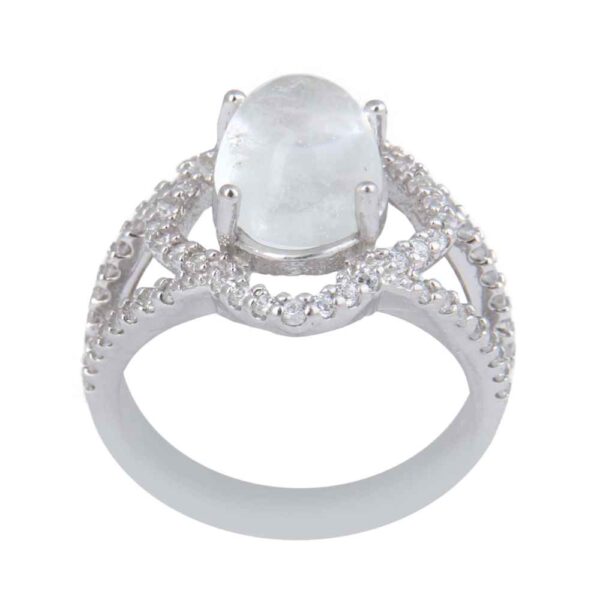 Dur-e Najaf Silberring für Damen Verlobung Bliss Hanieh