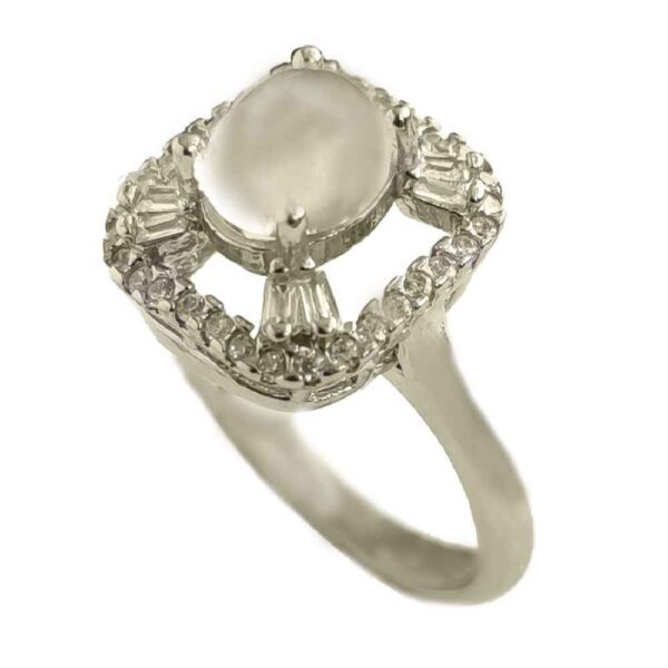 Dur-e Najaf Silberring für Damen Verlobung Bliss Leili