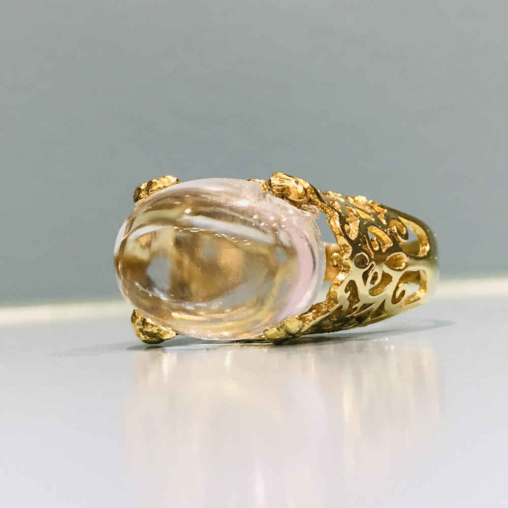 Dur-e Najaf Silberring für Damen Handgefertigt Negar