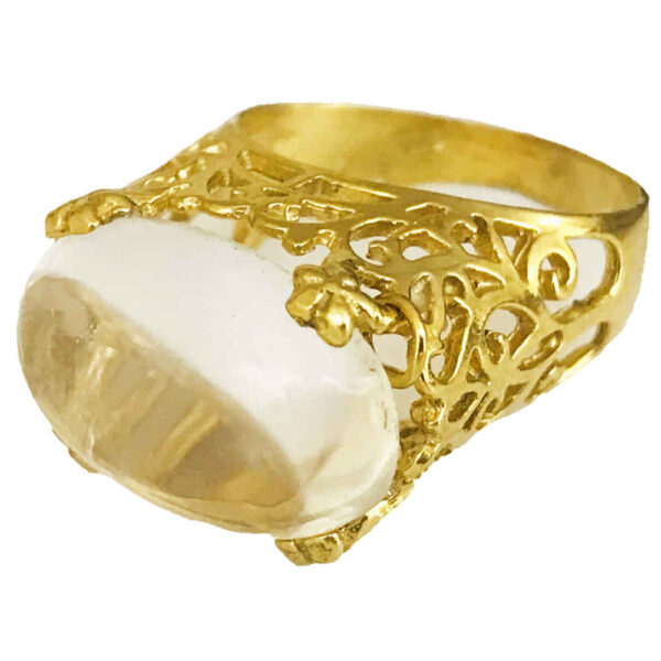 Dur-e Najaf Silberring für Damen Handgefertigt Negar