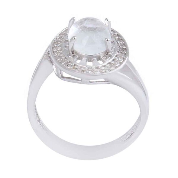 Dur-e Najaf Silberring für Damen Verlobung Bliss Raha