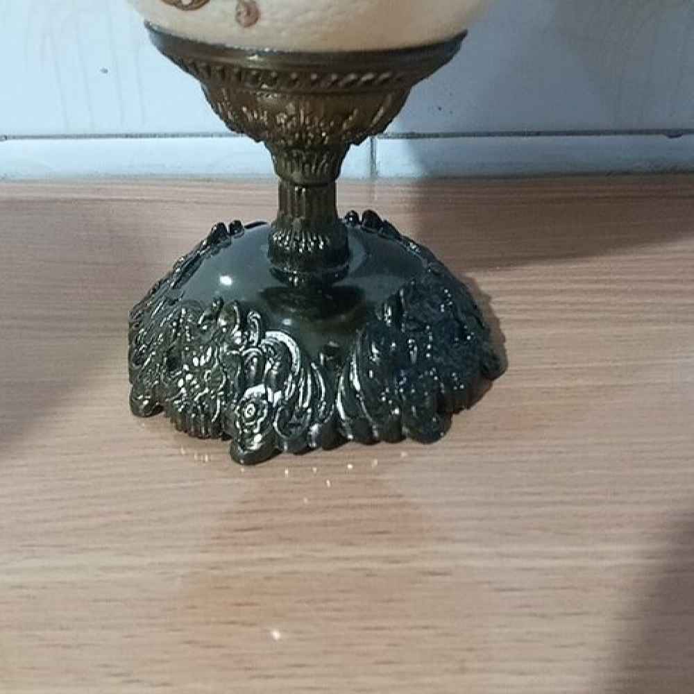 Islamische dekorative handgemalte Straußenei-Schale – Wan Yakad