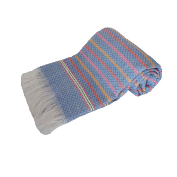 Persisches Baumwollhandtuch - Handgewebt Toebafi, Farbiges Modell (2er-Pack)