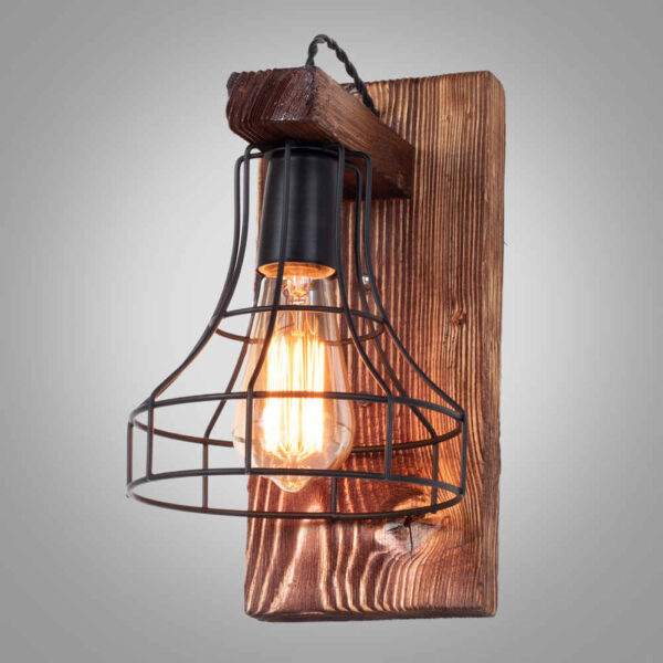 Holz Wandleuchte Modern und Minimalistisch Stil Gemütliche Ästhetik G10