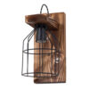 Holz Wandleuchte Modern und Minimalistisch Stil Gemütliche Ästhetik G11
