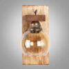 Holz Wandleuchte Modern und Minimalistisch Stil Gemütliche Ästhetik G18
