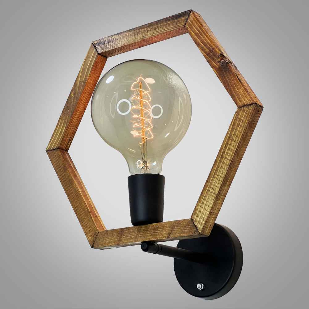 Holz Wandleuchte Modern und Minimalistisch Stil Gemütliche Ästhetik G3