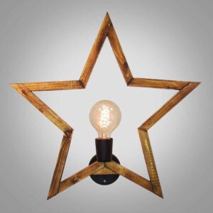 Holz Wandleuchte Modern und Minimalistisch Stil Gemütliche Ästhetik G4