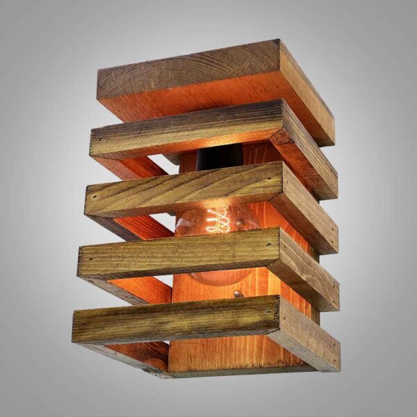 Holz Wandleuchte Modern und Minimalistisch Stil Gemütliche Ästhetik G9