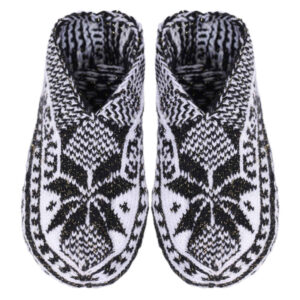 Aserbaidschanische Häkelslippers für Damen aus Acrylfaser, gestrickt in Lofera