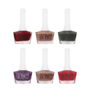 Halal-Nagellack Glänzende Oberfläche und Atmungsaktive Heiße Farben (6x)