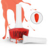 Halal-Nagellack Glänzende Oberfläche und Atmungsaktive Rote Farben (6x)