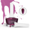 Halal-Nagellack Glitzer-Oberfläche und Atmungsaktive Violette Farben (6x)