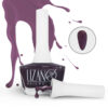 Halal-Nagellack Glitzer-Oberfläche und Atmungsaktive Violette Farben (6x)