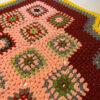 Handgewebter Boho-Makramee-Boden-Teppich – Torkaman-Muster