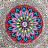 Handgewebter Boho-Makramee-Boden-Teppich – Karim-Muster