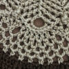 Handgewebter Boho-Makramee-Boden-Teppich – Tavoos-Design