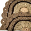 Handgewebter Boho-Makramee-Boden-Teppich – Tavoos-Design