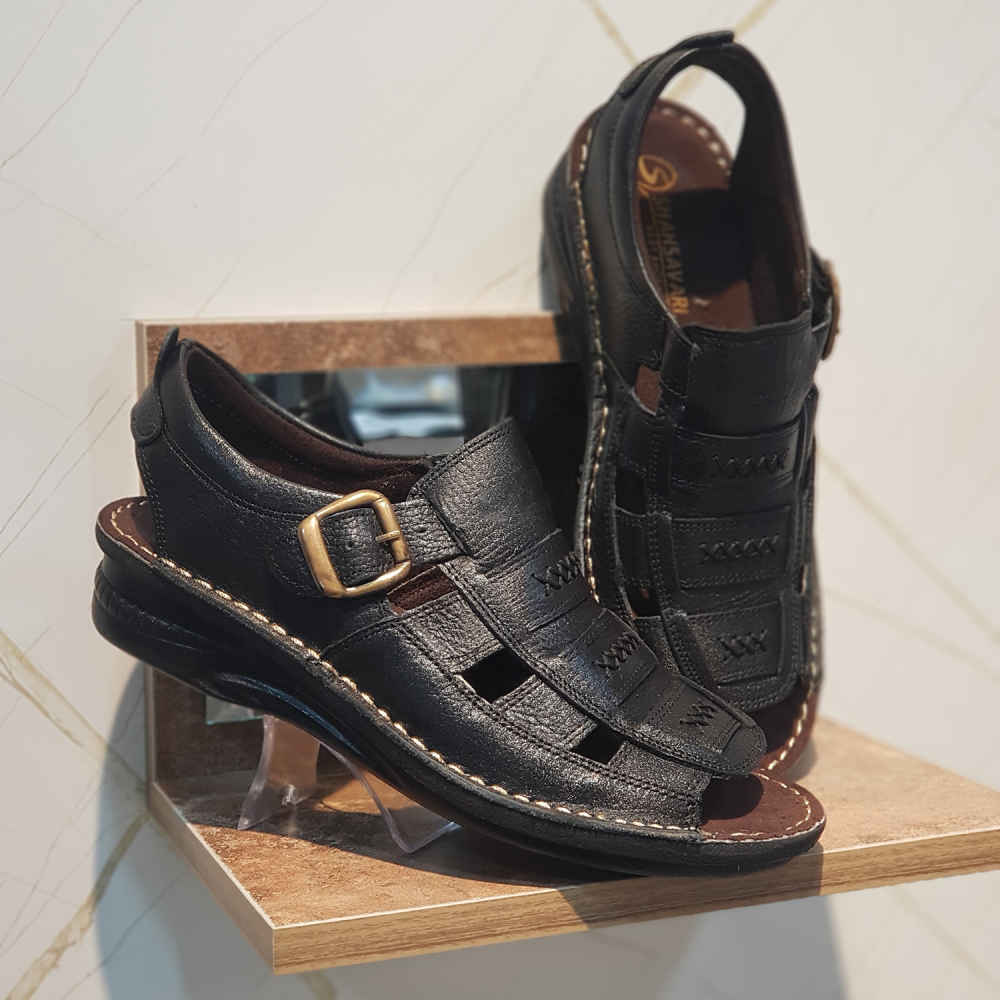 Herren Sandalen aus Naturleder Modell Floter