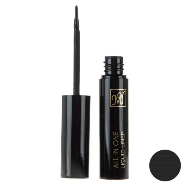 „Schwarzer Diamant“ Flüssiger Eyeliner mit Filzspitze – 5er-Pack